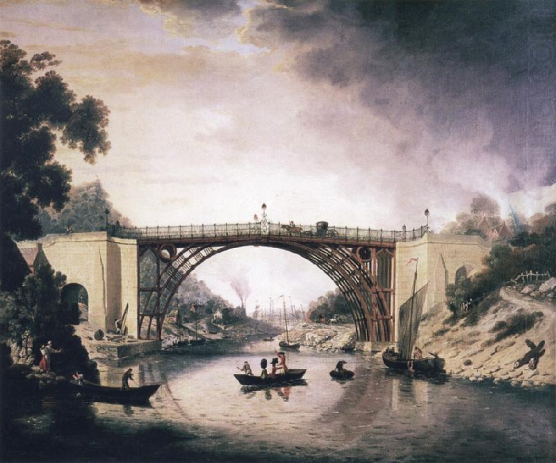 View of Ironbridge, William Williams